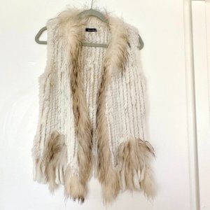 Rabbit Fur Vest by Dolce Cabo